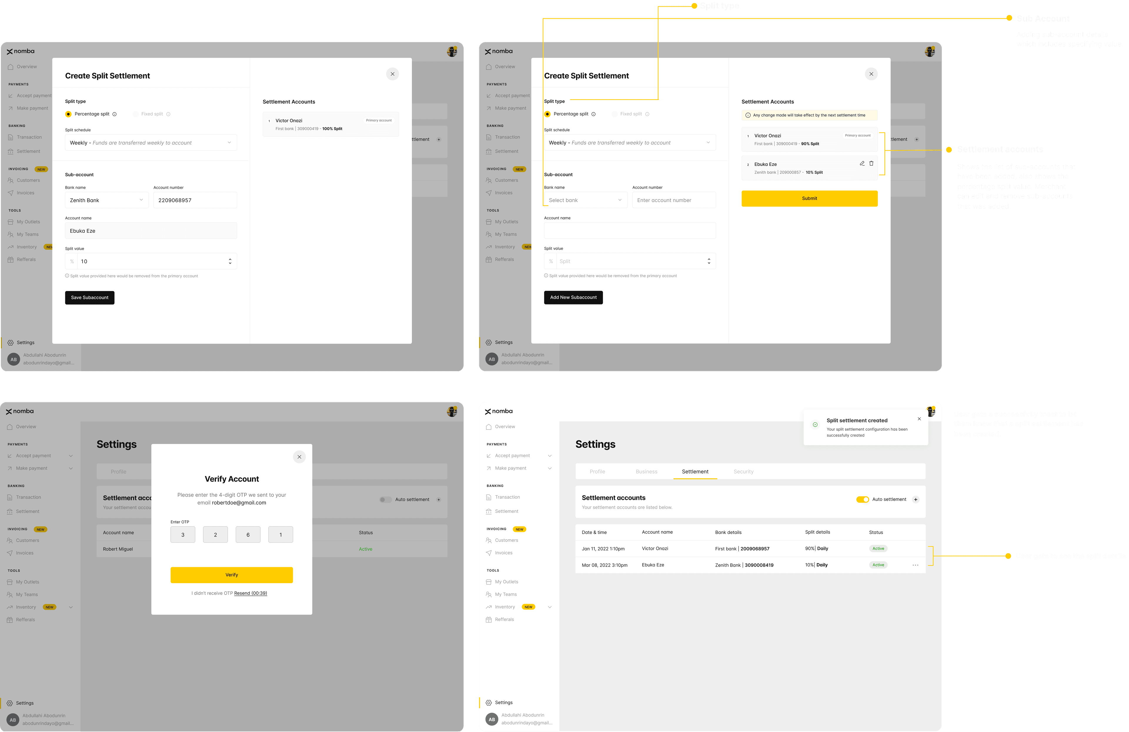 Process 2 for nomba split